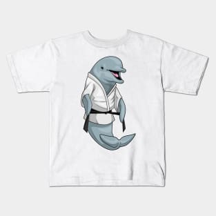 Dolphin Karate Martial arts Kids T-Shirt